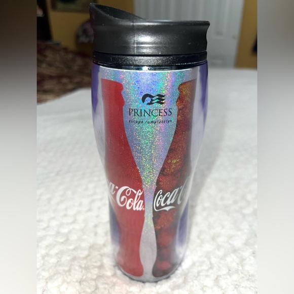 Coca Cola Travel Mug Travel Tumbler Double Wall Coffee Cup Coffee Mug Tea Mug - Picture 1 of 3